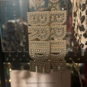 Elegant Pearl Drop Earrings